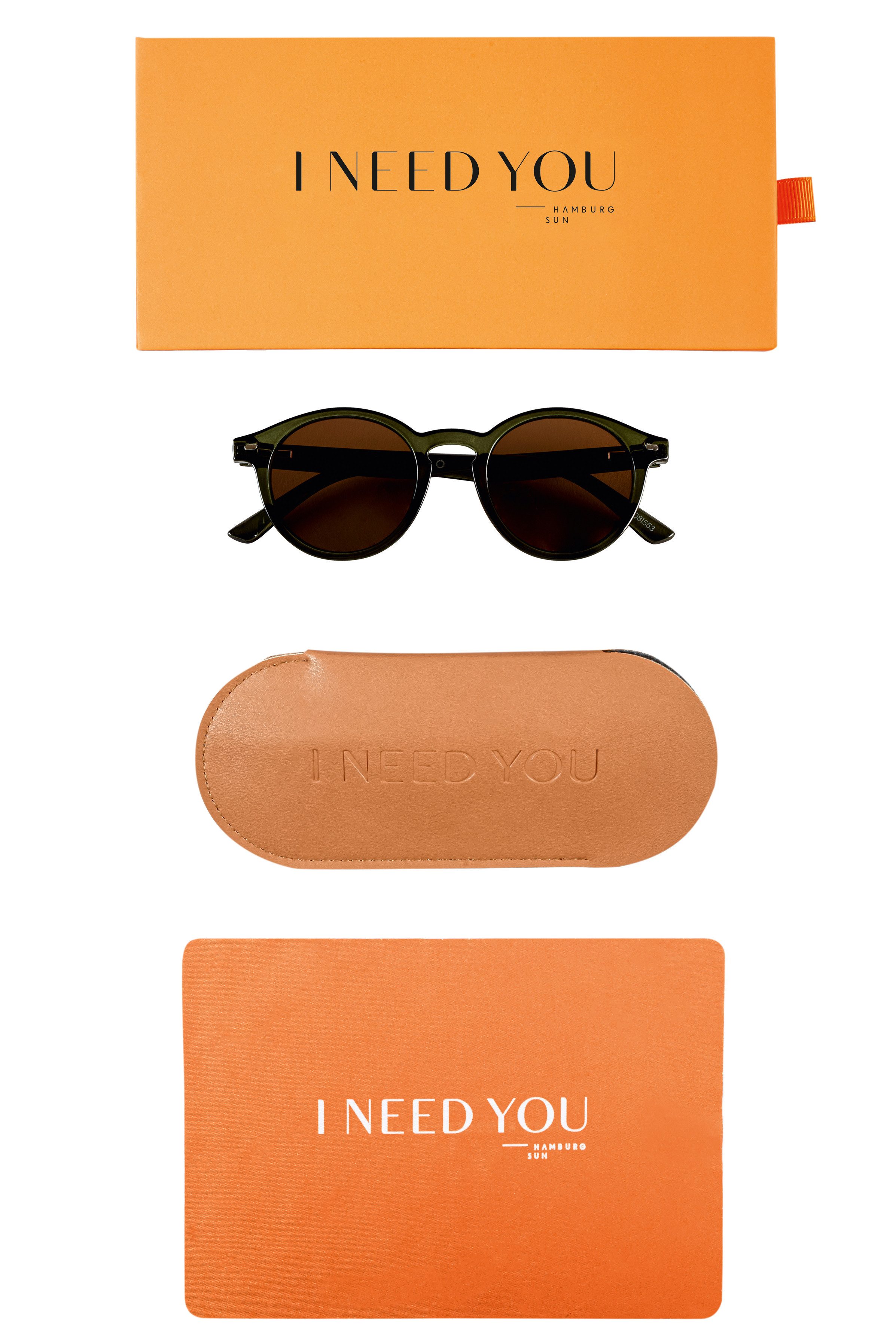 I NEED YOU - HAMBURG READERS Sonnenbrille Tahiti Rückseitige Entspiegelung