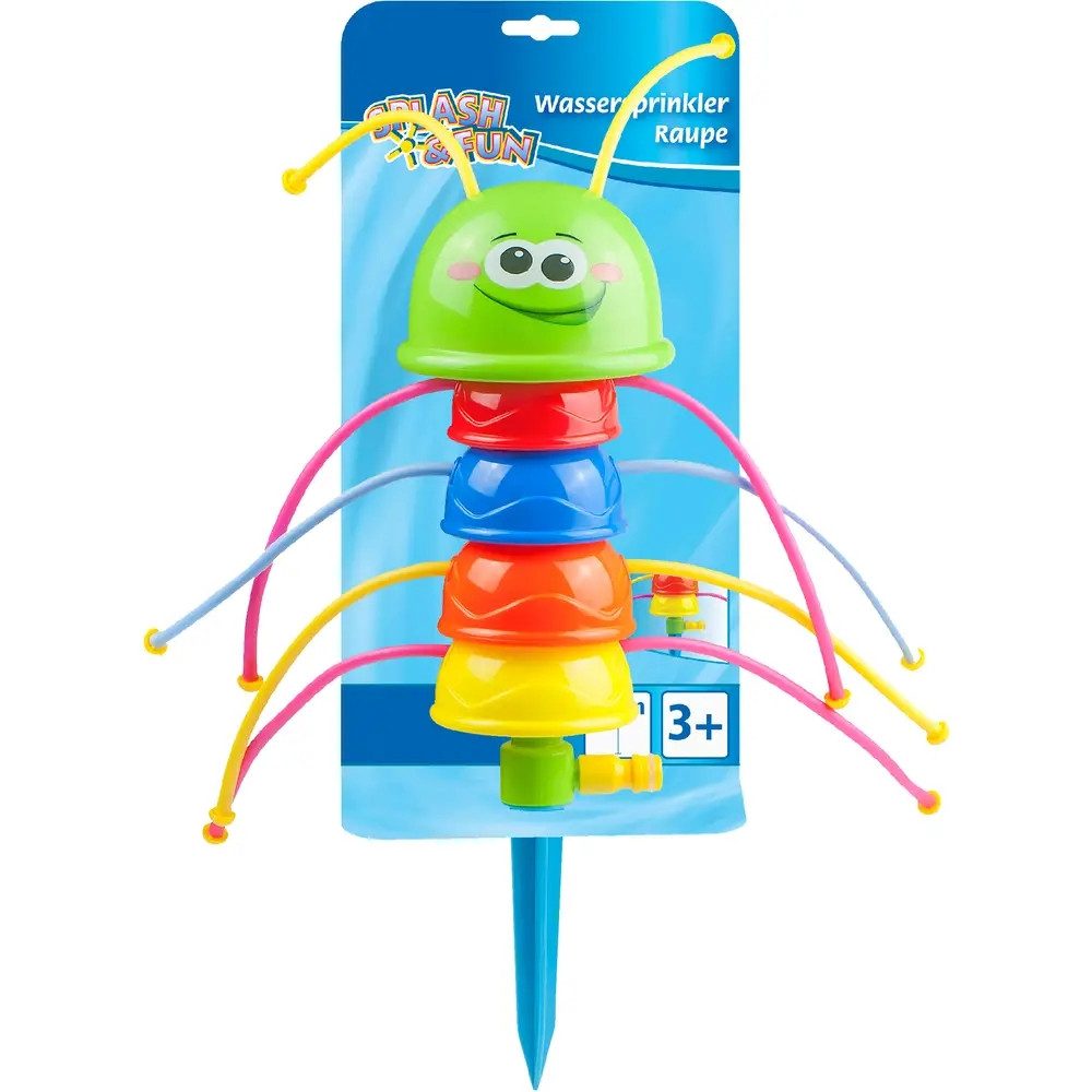 Vedes Greifspielzeug Splash & Fun Wassersprinkler Raupe