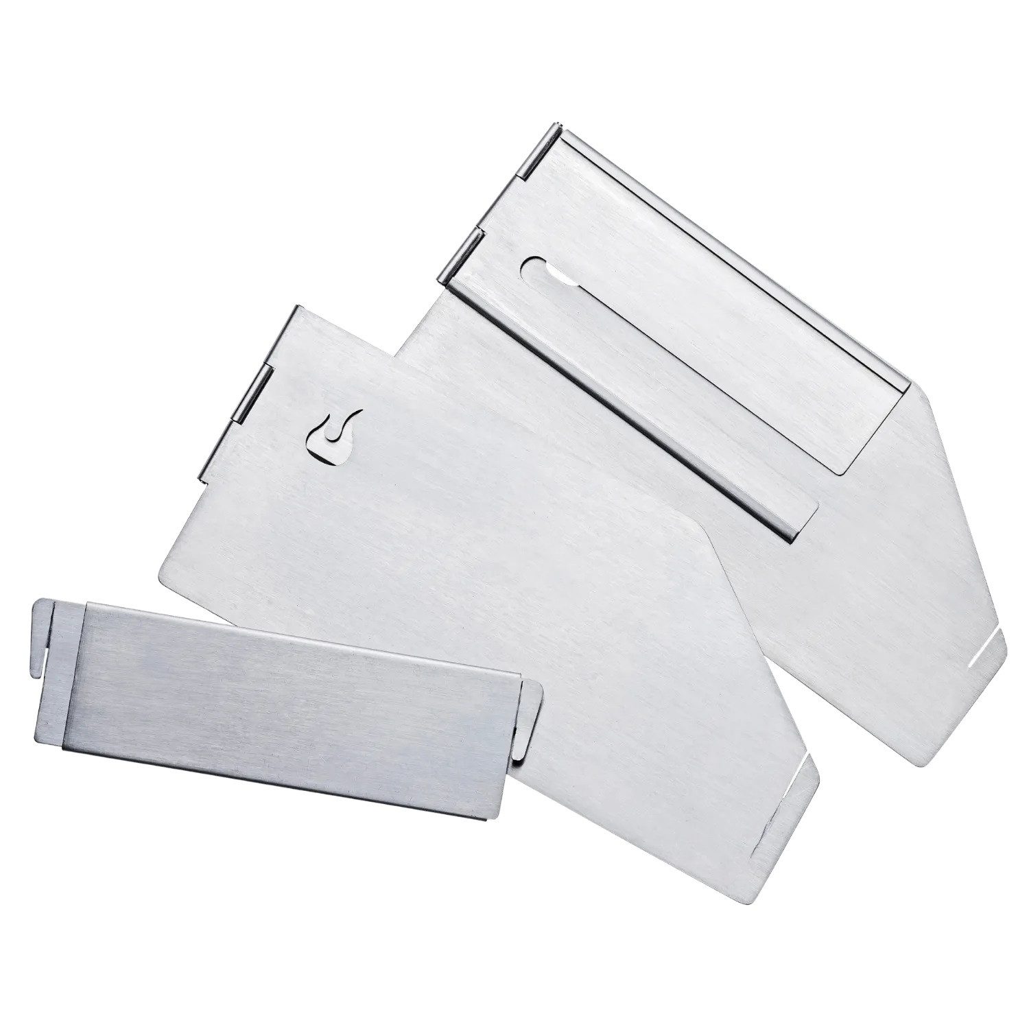 Char-Broil Grill-Windschutz für Seitenbrenner Professional PRO 33 x 13,5 cm (3-St), Für Seiten Brenner, hochwer ige Verarbeitung, Halterung für Spieße