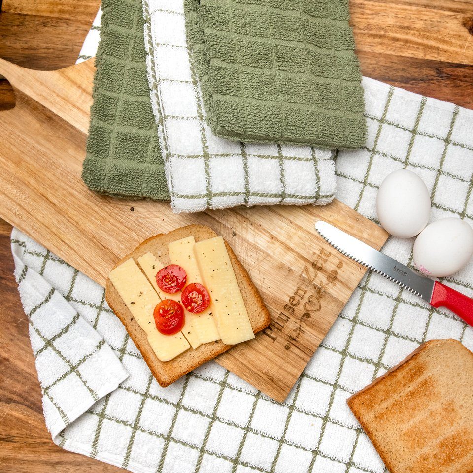 StickandShine Geschirrtuch 1 Stück Geschirrtücher Trockentuch Frottee Küche günstig online kaufen