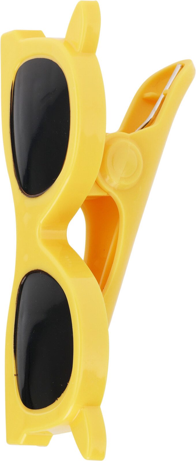 Koopman Handtuchklemme Clips Strandtuch Bunt 4 er Set, 4 Stk, Flip-Flops + Sonnenbrille, Kleidungsmotive, Strandurlaub – Bild 3 von 5