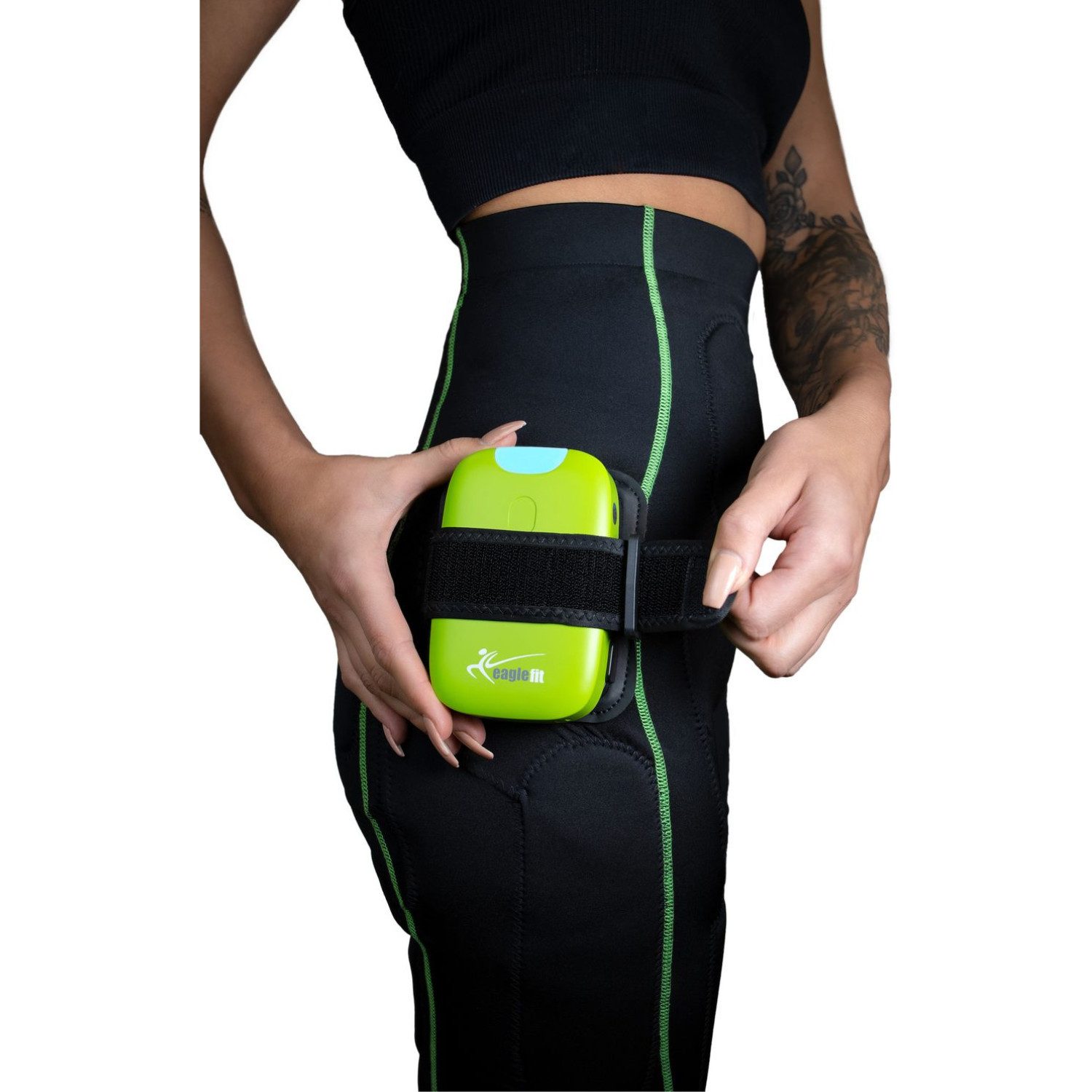 eaglefit® EMS-Gerät EMS PANTS-System, Hose mit 14 Elektroden, Beckenboden, kabelloses EMS, Material antibakteriell, wie eine zweite Haut, EMS ohne anfeuchten