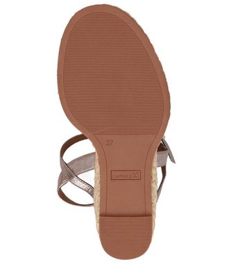 Caprice Sandalen Leder Keilsandalette