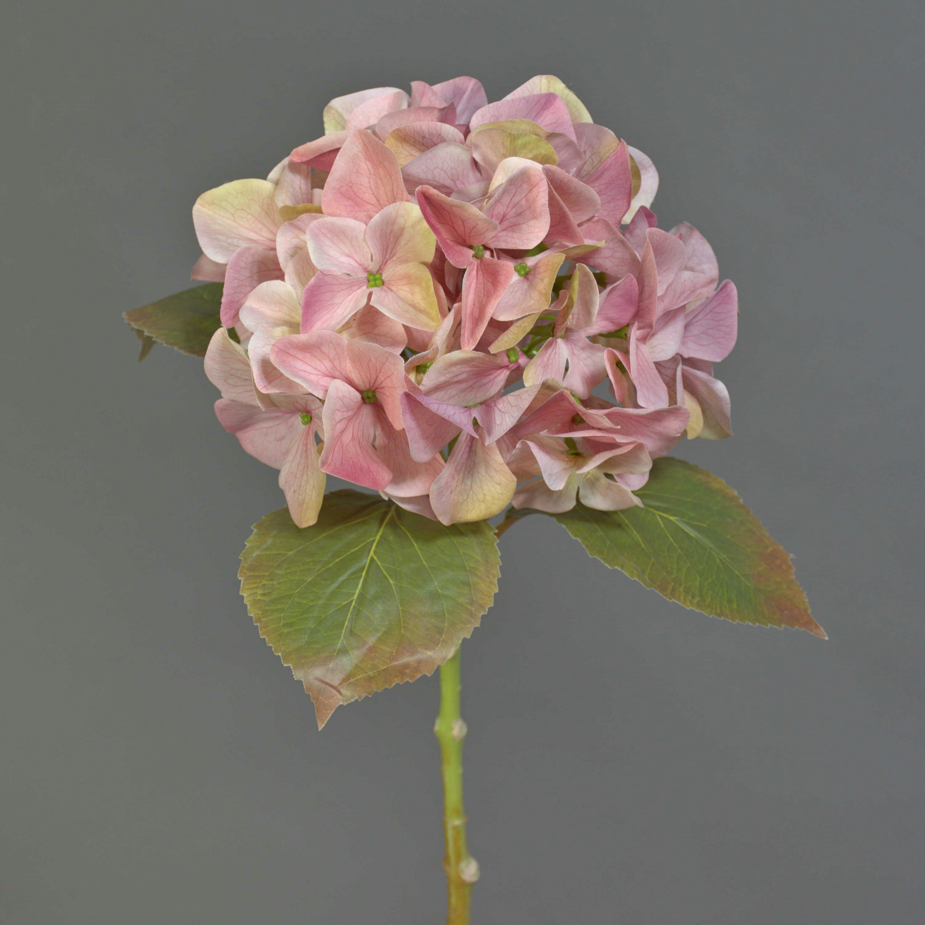 Kunstblume Textilblume Hortensie AMARILDO, rosa, 45cm Hortensie, artplants, Höhe 50.0 cm