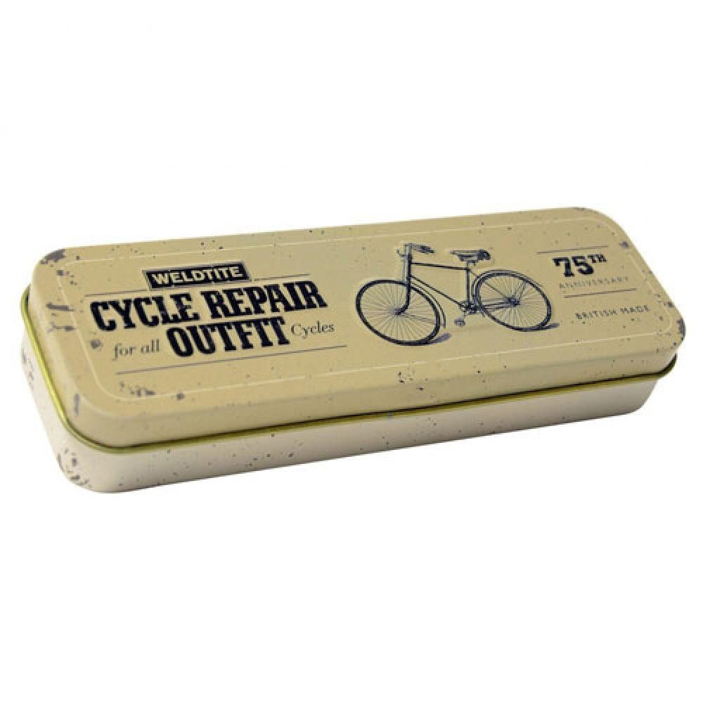 Fasi Fahrradschlauch Fasi Flickzeug Set Nostalgie Jubiläumsedition Weldtite