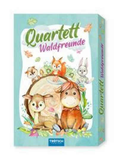 Trötsch Verlag Spiel, Trötsch Quartett Spiel Waldfreunde
