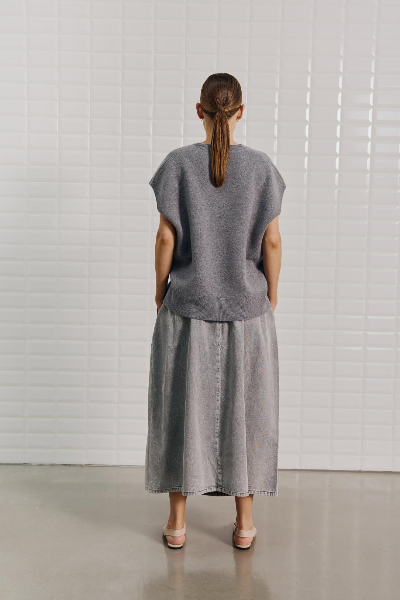 WithBlack Stoffhose