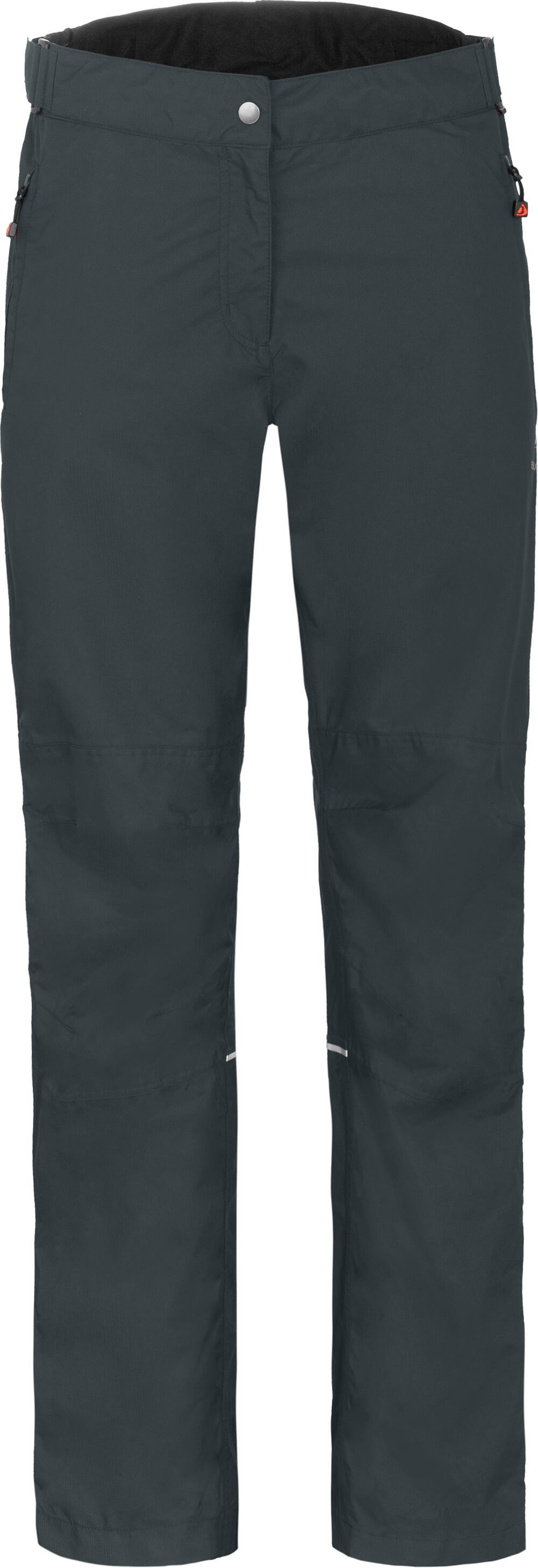 Damen Regenhose, Regenhose mm dunkel Wassersäule, Netzfutter, LYNDE Bergson 12000 Normalgrößen, grau