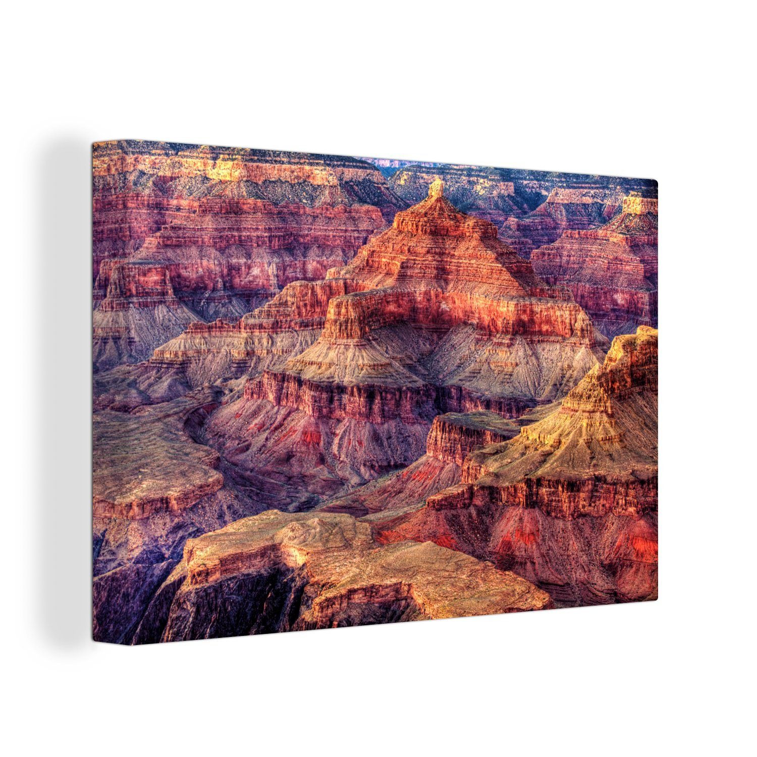 OneMillionCanvasses® Leinwandbild Grand Canyon National Park, Vereinigte Staaten, (1 St), Wandbild Leinwandbilder, Aufhängefertig, Wanddeko, 30x20 cm