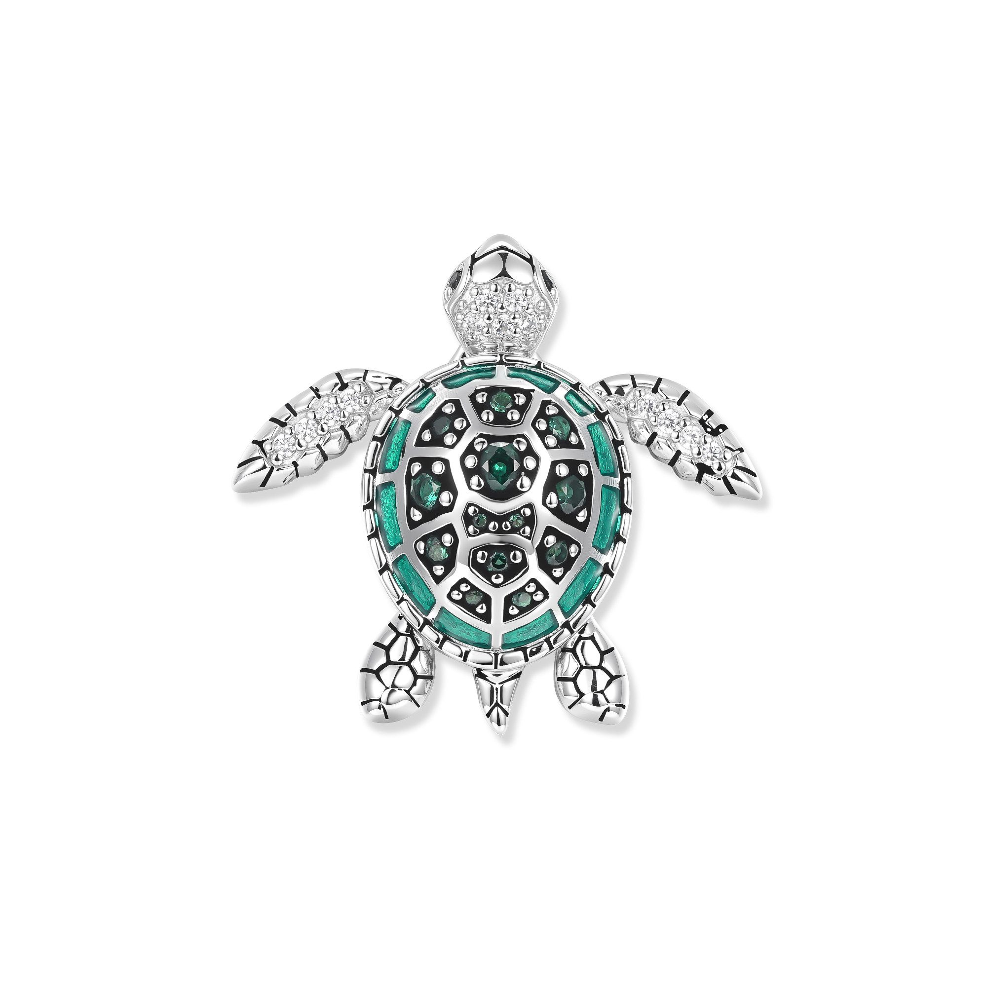 Kettenanhänger Sheela Jade Schildkröten Anhänger
