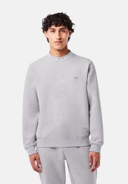 Lacoste Sweatshirt Pullover Sweatshirt mit Logo-Kragen (1-tlg)