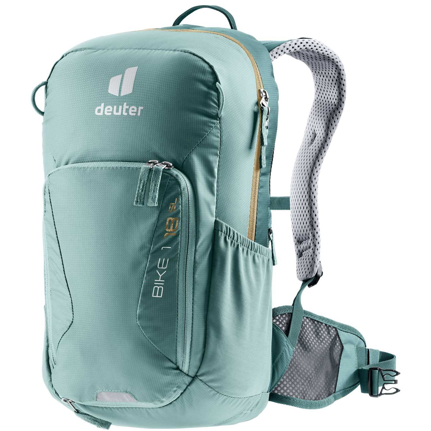 Freizeitrucksack Deuter Fahrrad Rucksack Bike1 18 SL jade-deepsea