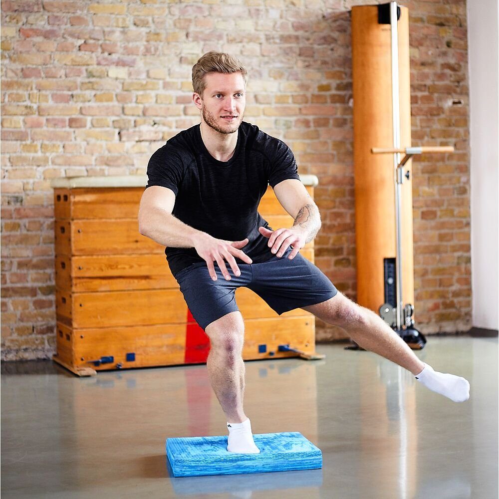 Sport-Thieme Balance Pad Balance-Pad Premium, Fitness-Training Leistungsfähigkeit die propriozeptive Anthrazit für