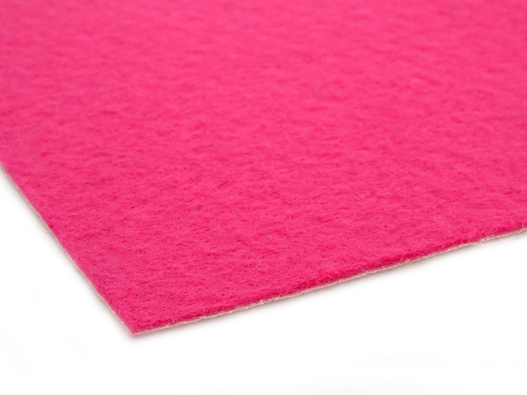 Läufer Eventteppich Breite mm, robuster in pink 100 Primaflor-Ideen Textil, rechteckig, Höhe: PODIUM, 2,6 Uni-Farben cm, Nadelfilz