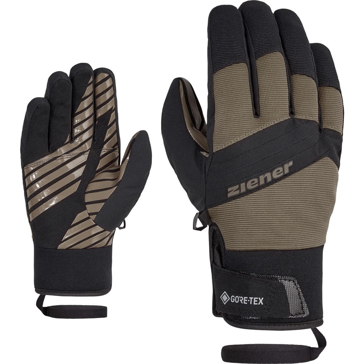 Ziener Skihandschuhe Gence GTX Glove Ski Alpine Skihandschuhe mit wasserdichter GORE-TEX Membran, optimalem Sitz und