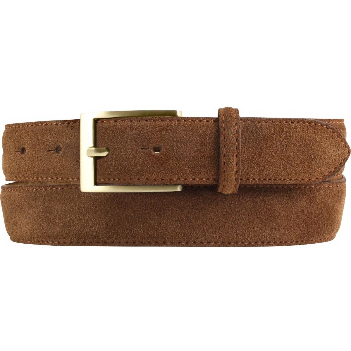 BELTINGER Ledergürtel Gürtel aus Veloursleder 3,0 cm - Velour-Ledergürtel für Herren 30mm - (1-St)