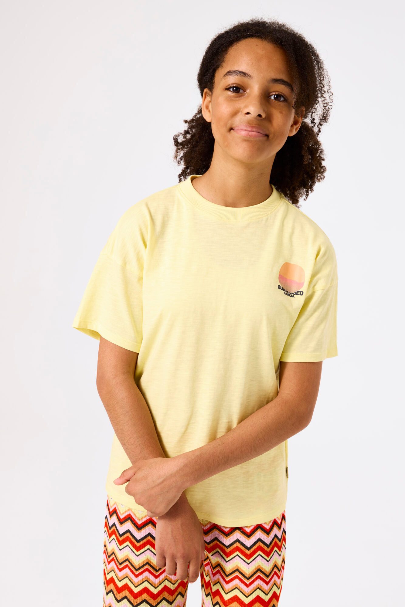 Garcia T-Shirt mit Front- und Backprint günstig online kaufen