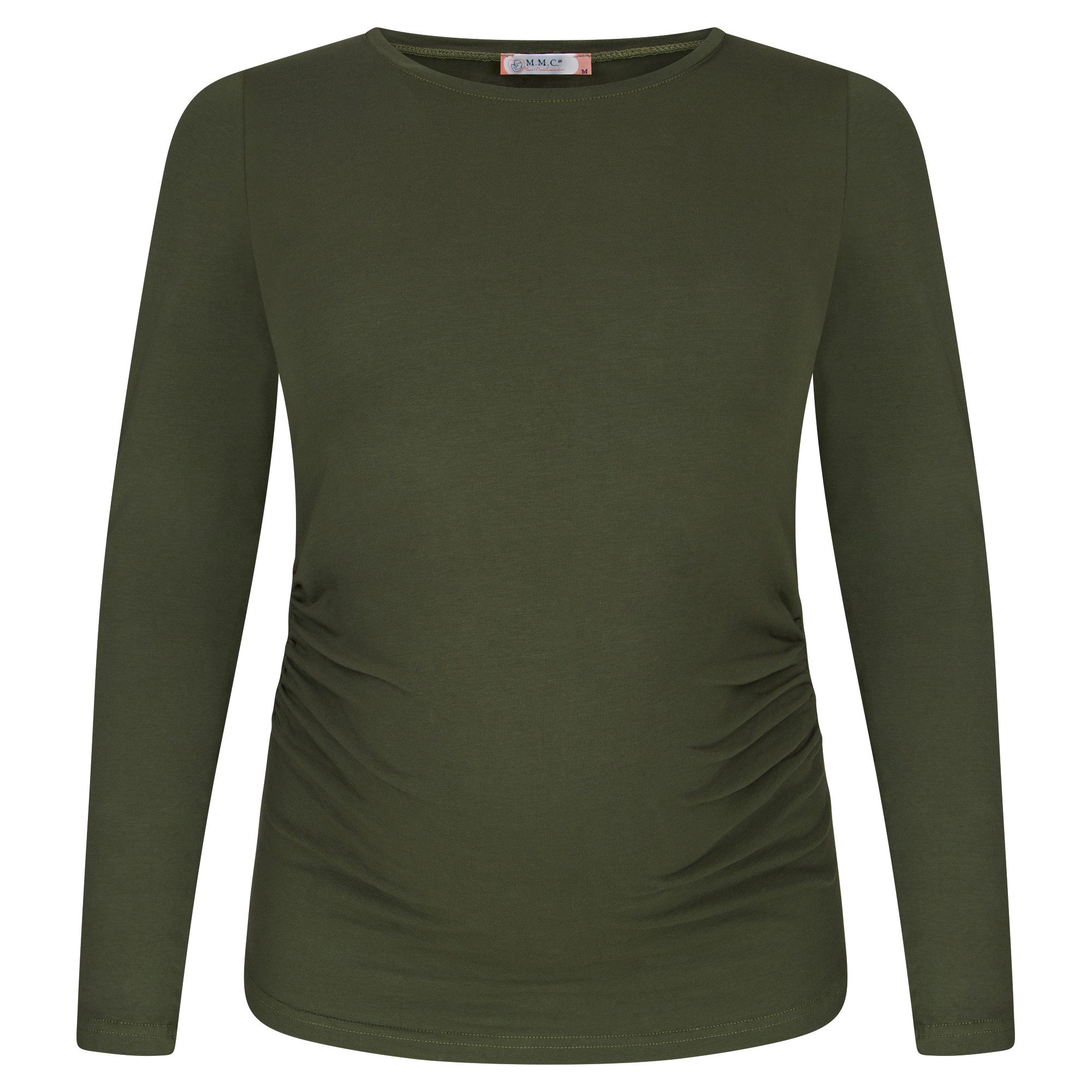 M.M.C. Umstandsshirt Langarm Basic Umstandsmode (3-tlg)