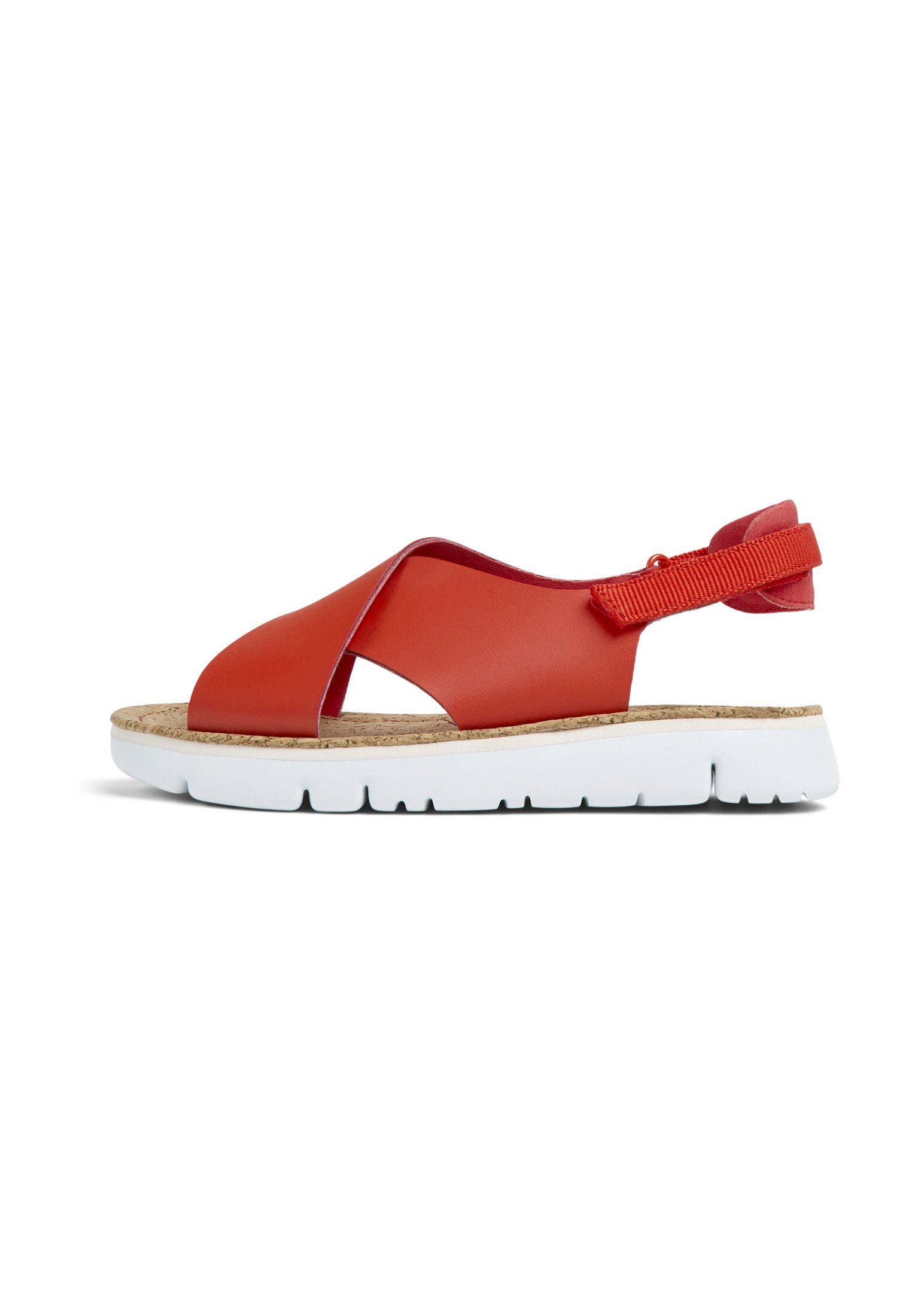 Camper ORUGA Riemchensandale Rot | Riemchensandalen