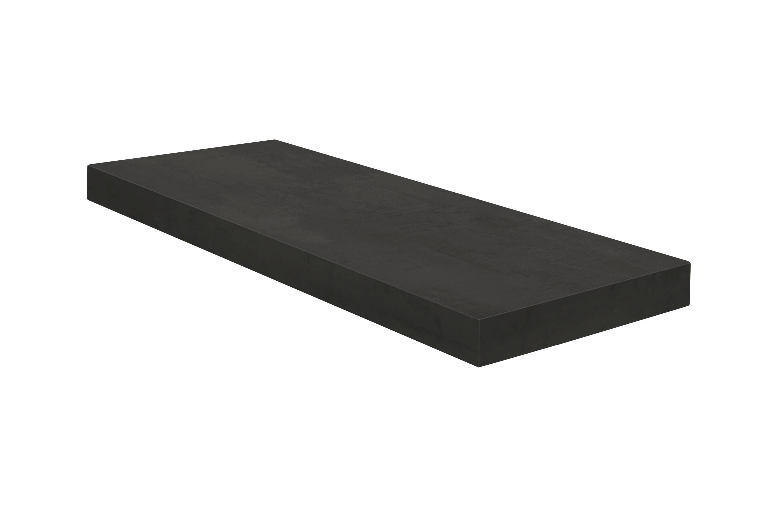 FURNARO Wandboard, in schwarzstahl B/H/T: 60x4x24 cm