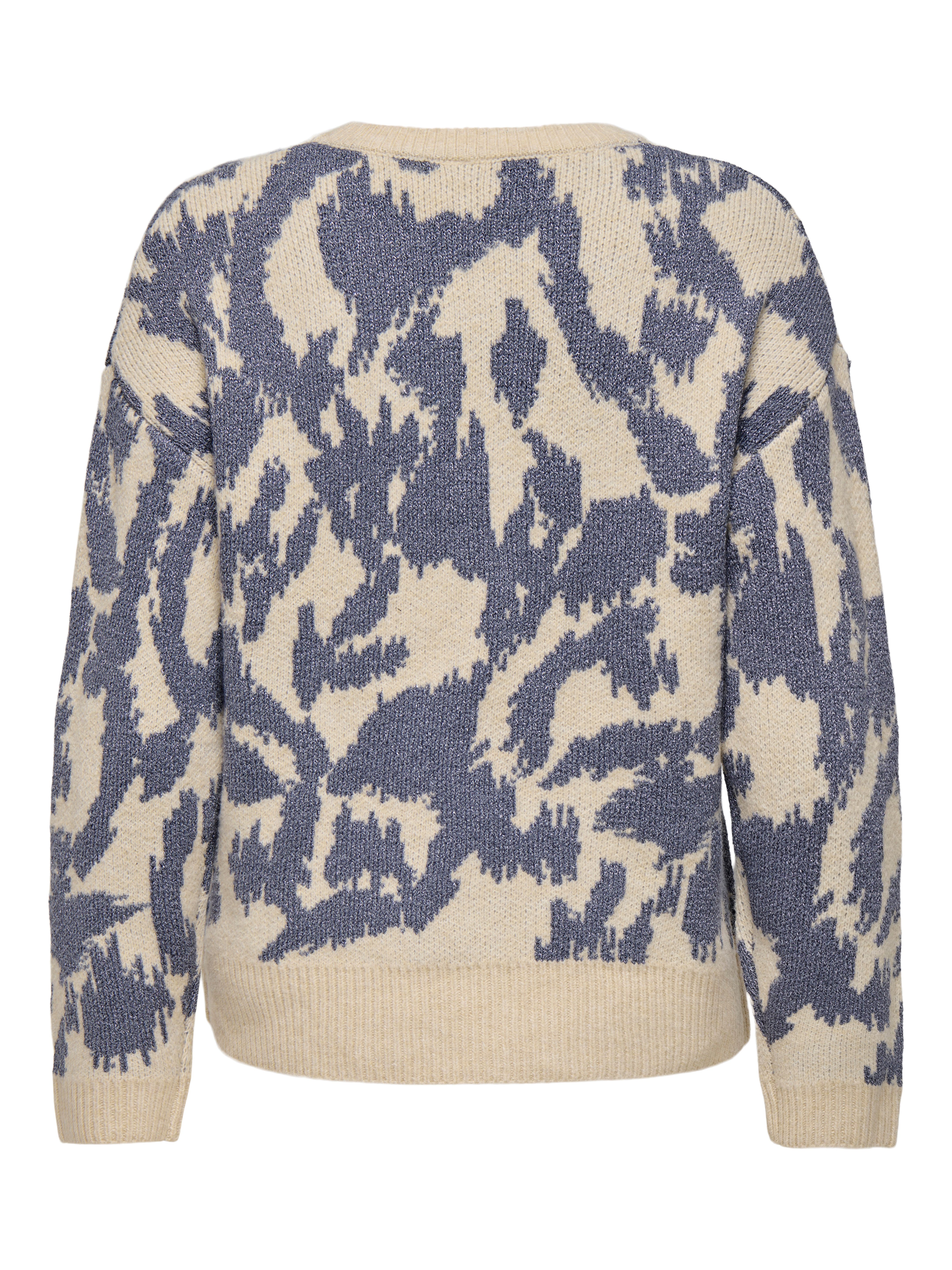ONLY Strickpullover ONLGIGI LS GLITTER O-NECK KNT