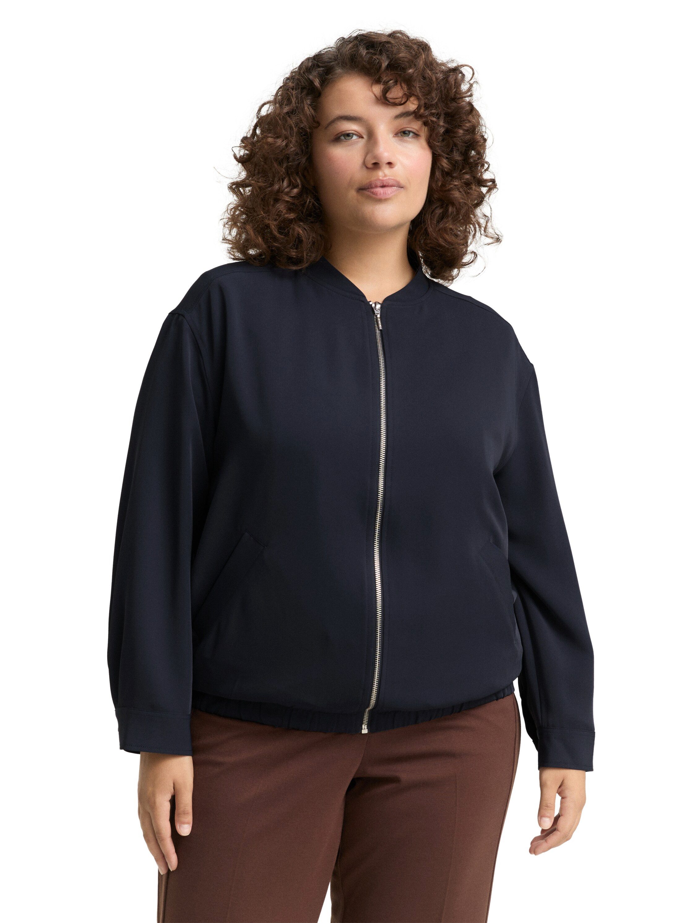 TOM TAILOR PLUS Blouson mit Reißverschluss