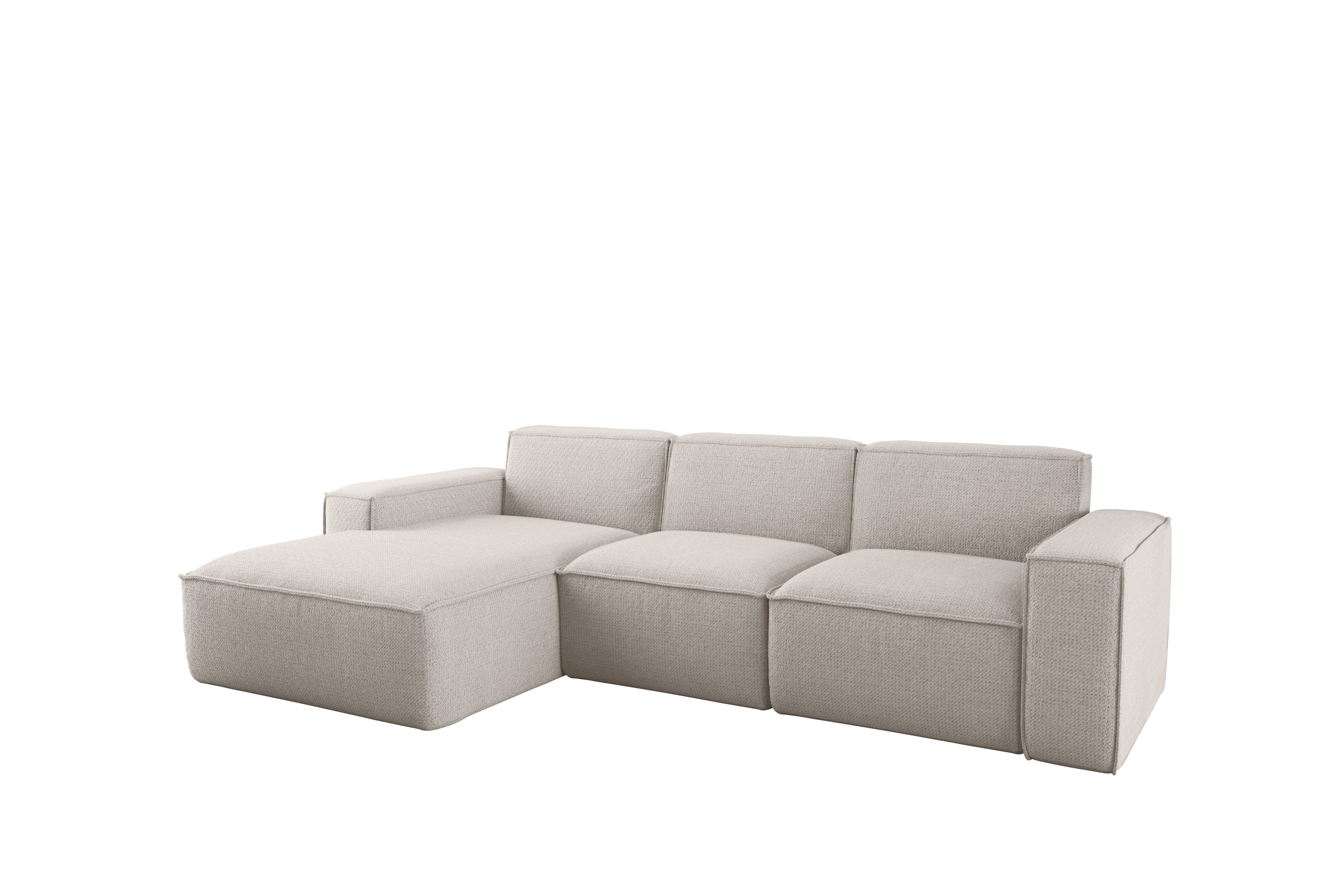 Kaiser Möbel Ecksofa Eckcouch SIENA L-Form, Stoff Poso/Salvador/Maloy/Artic günstig online kaufen