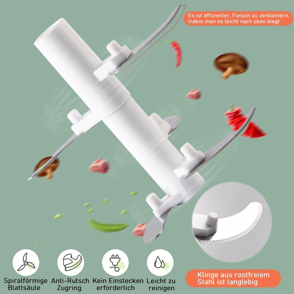 3-in-1 Knoblauchmühle - Schneiden, Zerkleinern & Mahlen