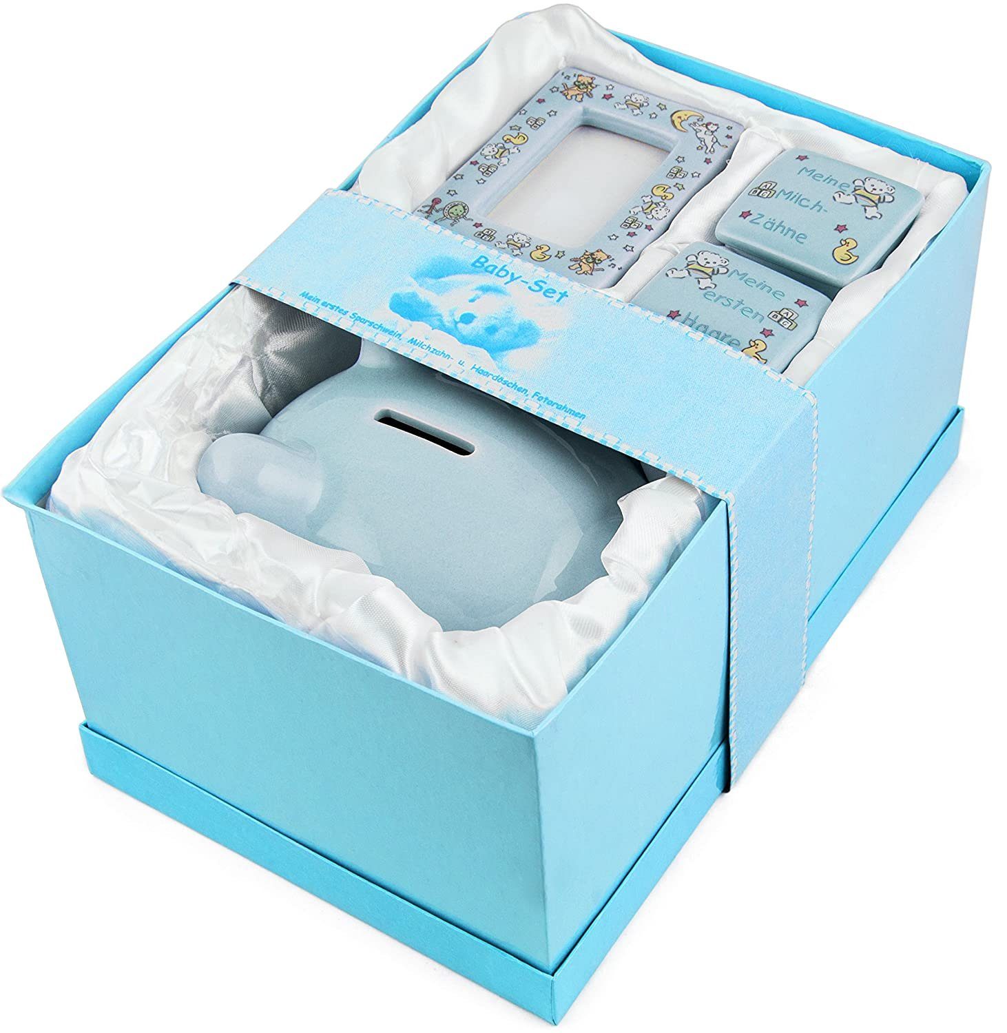 BRUBAKER Spardose Baby Geschenkset 'Mein erstes günstig online kaufen