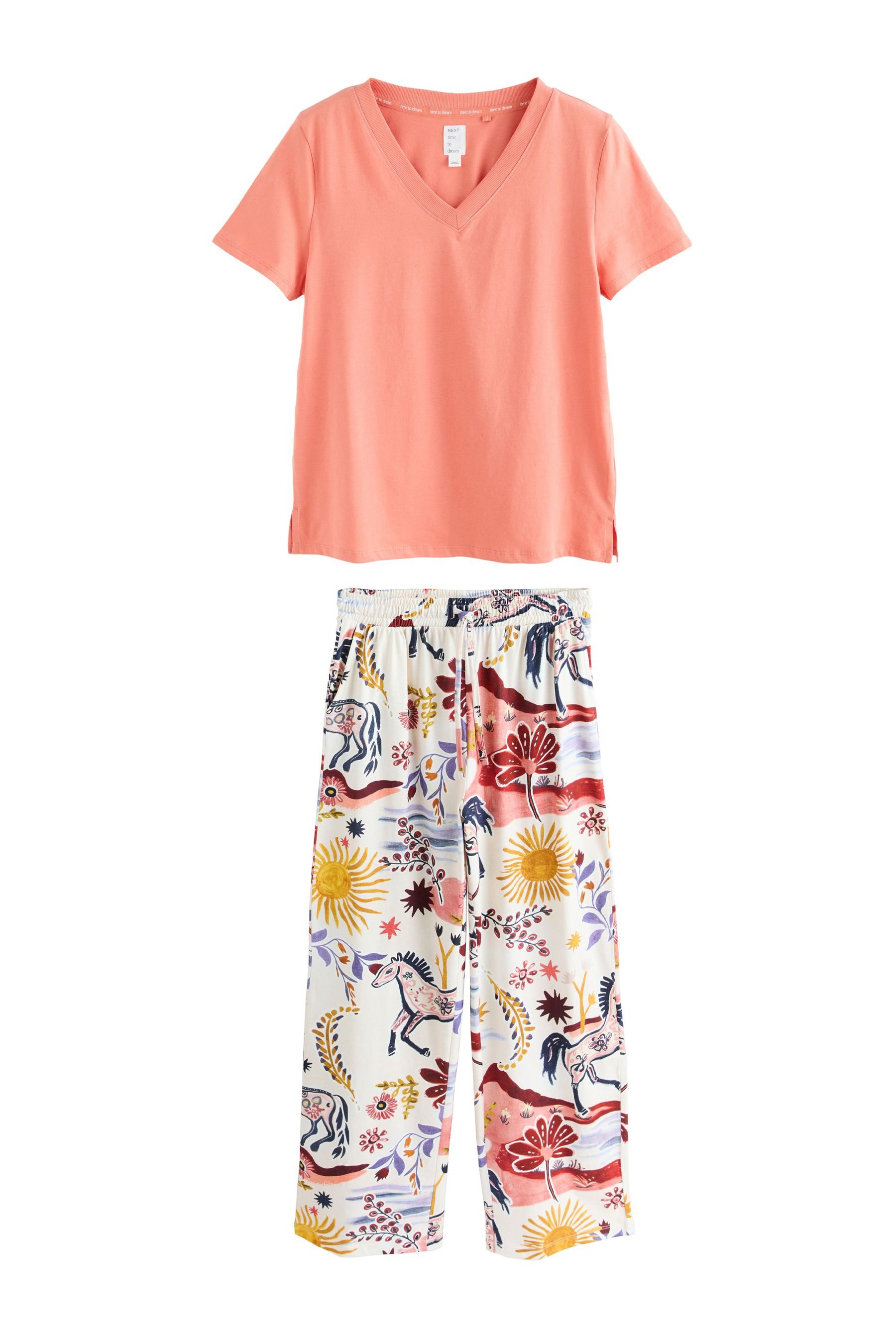 Next Pyjama Kurzärmeliger Pyjama (2 tlg)