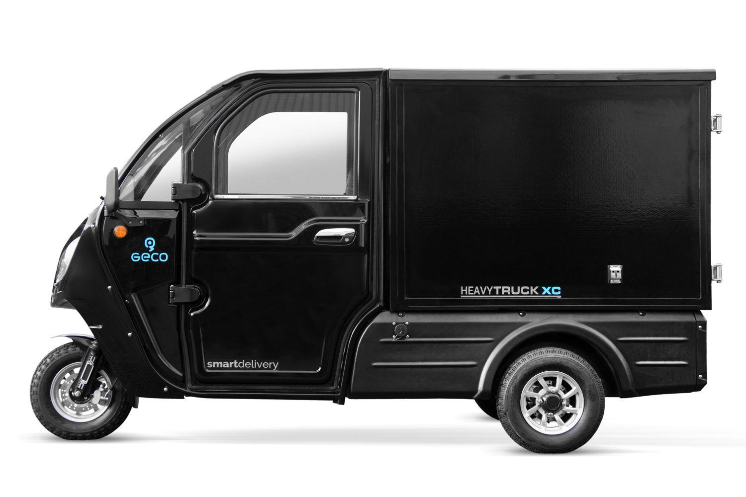 Smarty Elektromobil 2010259 Elektroauto Geco Heavy Truck XC 3kW mit 60Ah Kofferaufbau