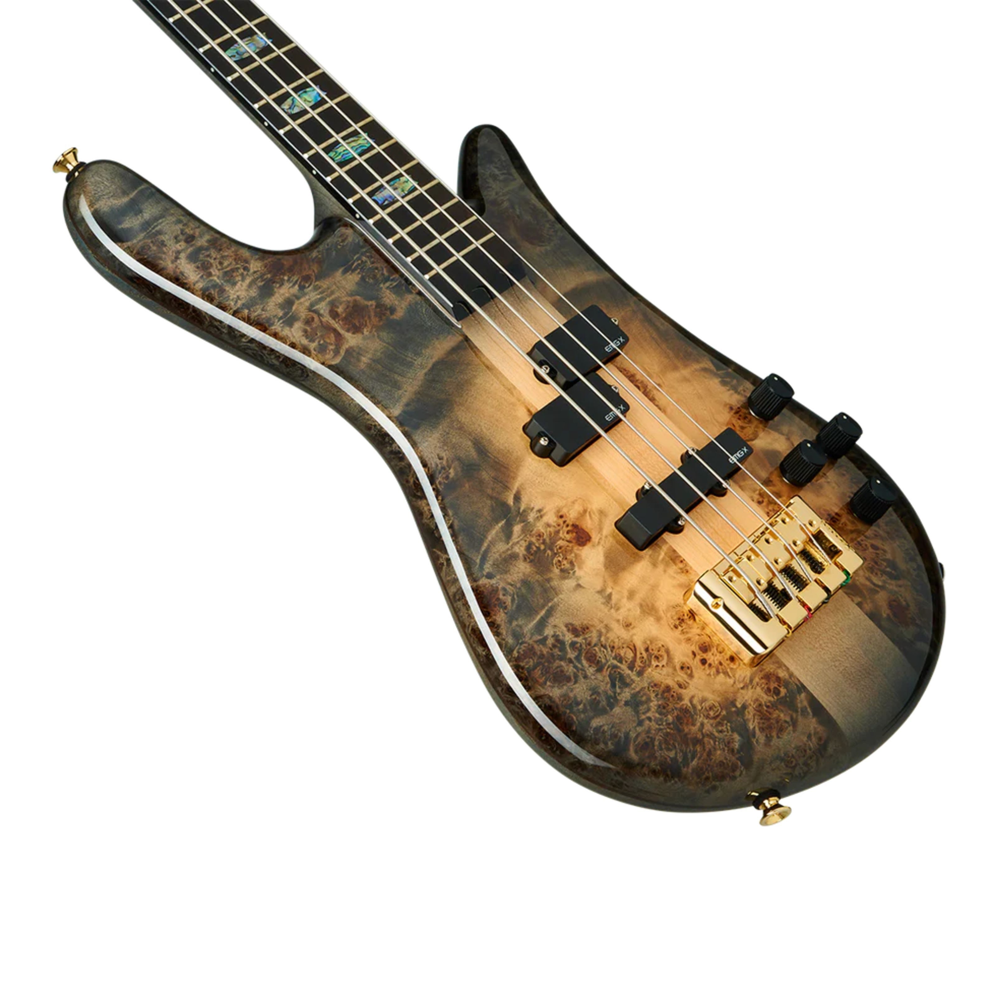 Spector E-Bass, Euro CST 4 Natural Black Burst Gloss - E-Bass