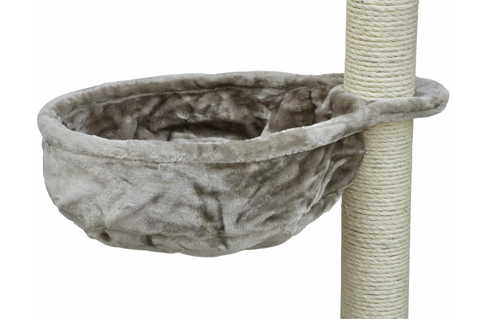 nanook Ersatz-Kratzbaumstamm Liegemulde Hängematte für Serie Sigurd Farbe hellgrau, Ø 40 cm