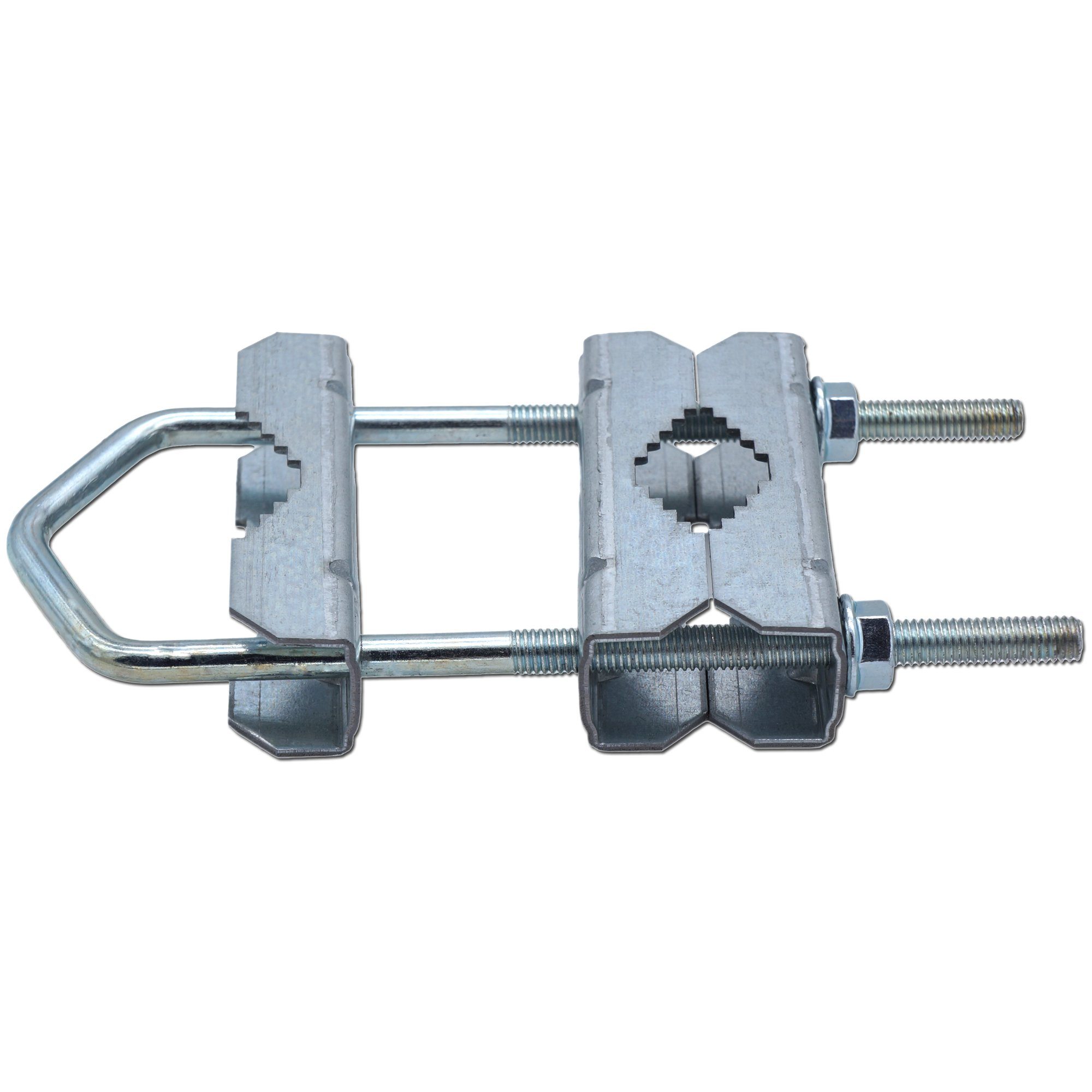 EasyMount SAT-Halterung Universal Doppel-Schelle Mastschelle 18-HQ
