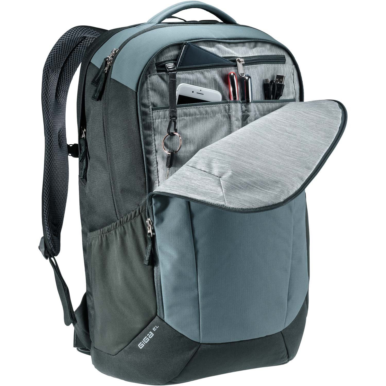 Stück), (Stück, teal-ivy Freizeitrucksack Deuter deuter EL Giga Rucksack Freizeit/-Laptoprucksack