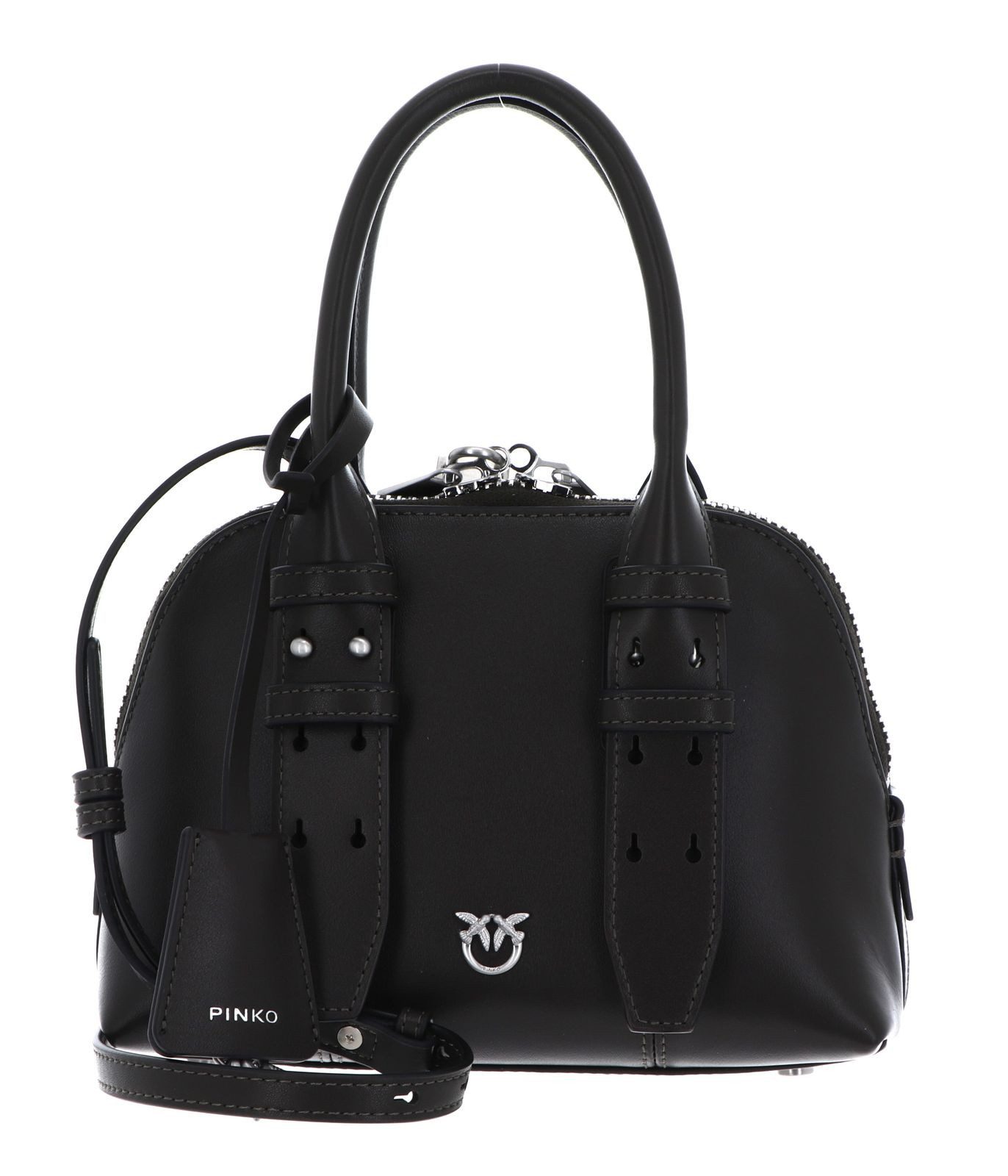 Handtasche Bowling Bag Zip Mini Vitello