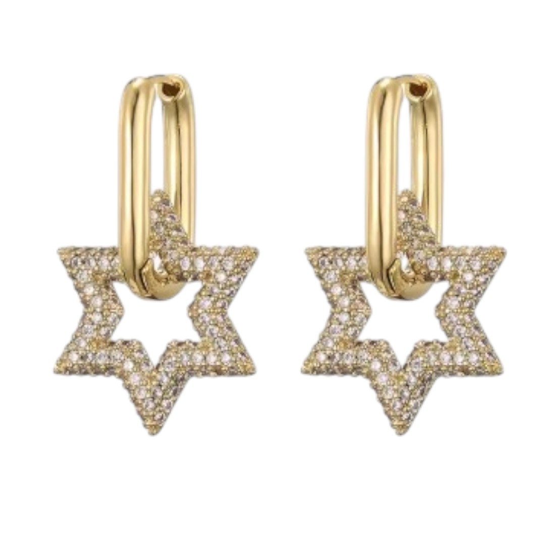 Medusa Accessoires Creolen-Set Star Stainless Steel Creolen Set