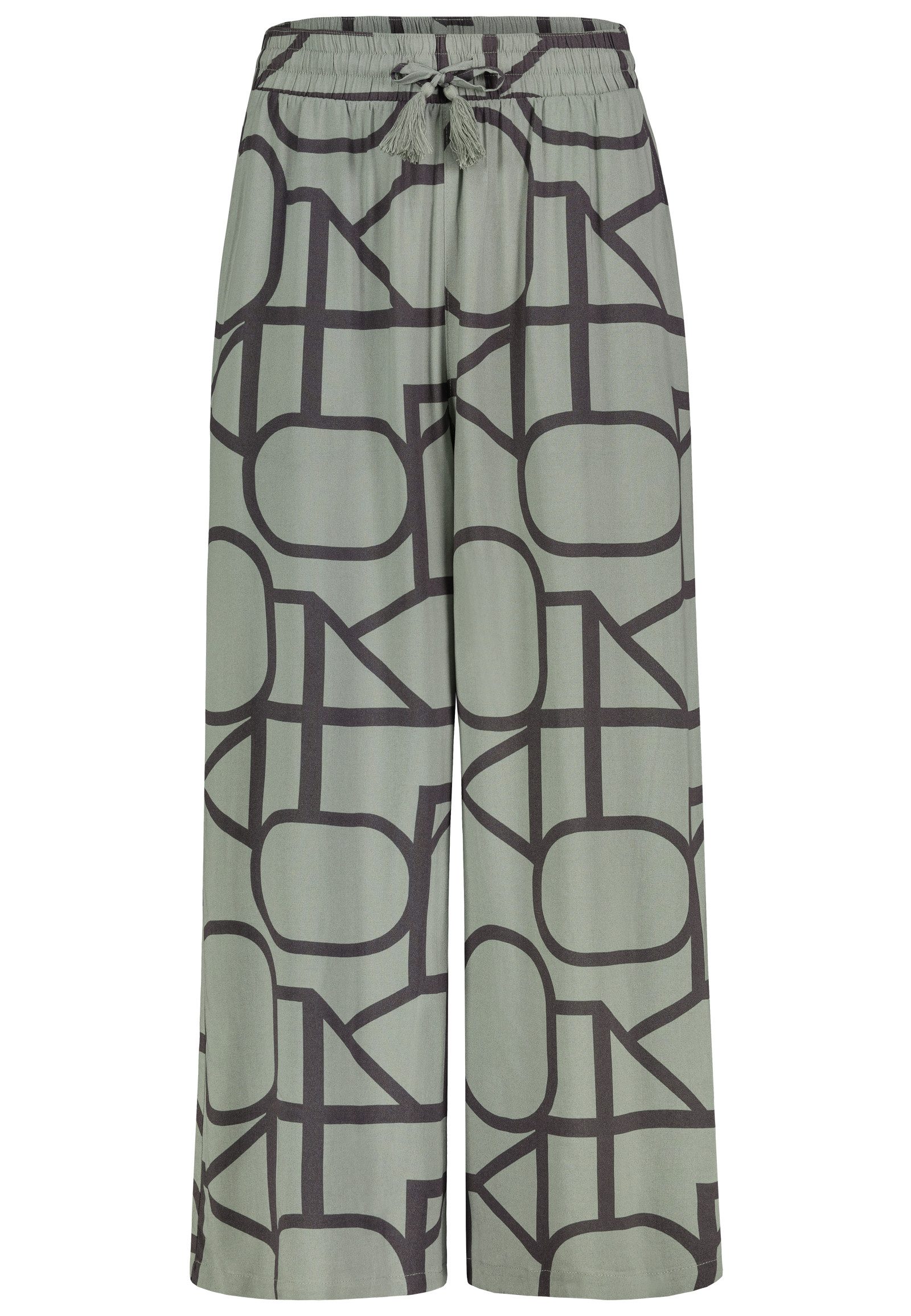 SUBLEVEL Stoffhose Modische Palazzo mit Design günstig online kaufen