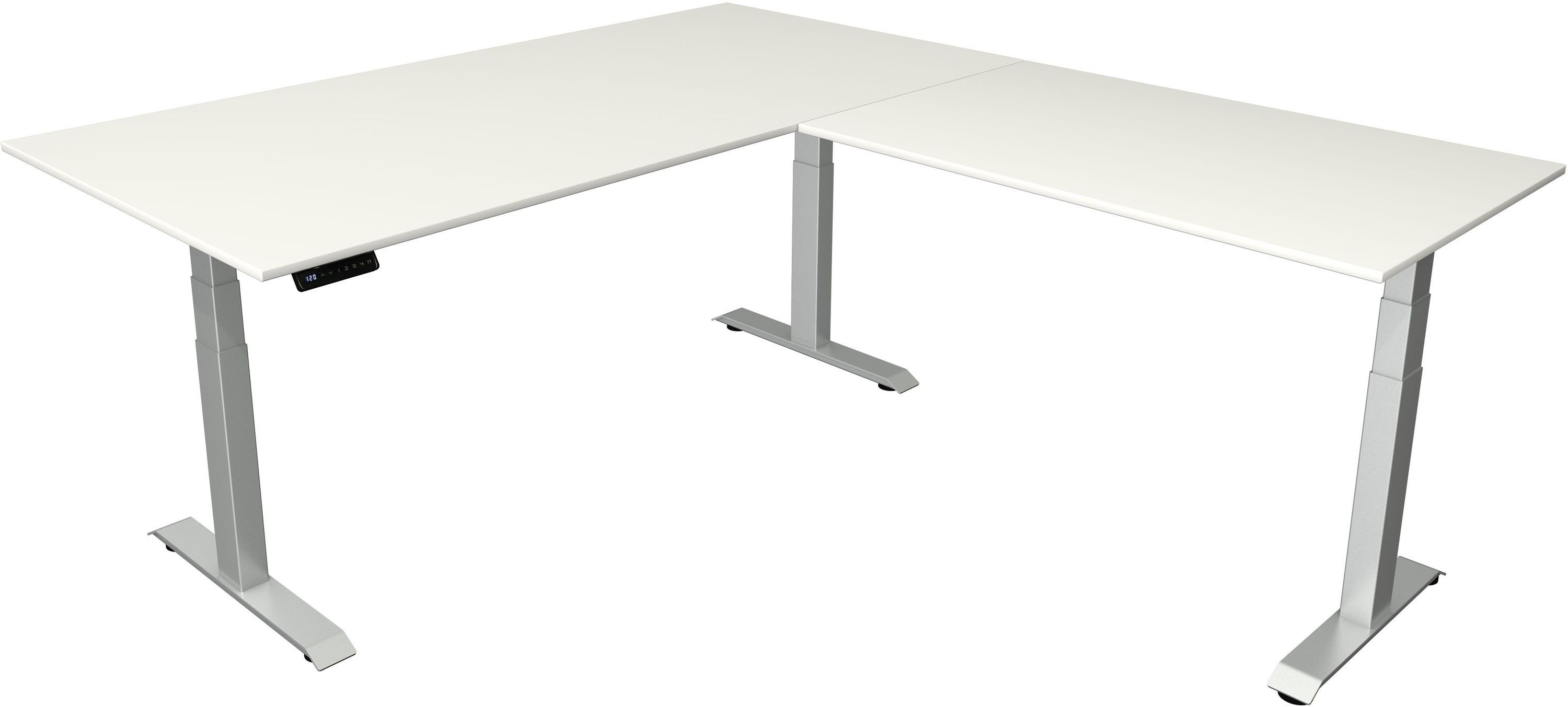KERKMANN Schreibtisch Sitz-/Stehtisch Kombi Move 4 neu elektr. verstellbar BxT-H 200x220-129
