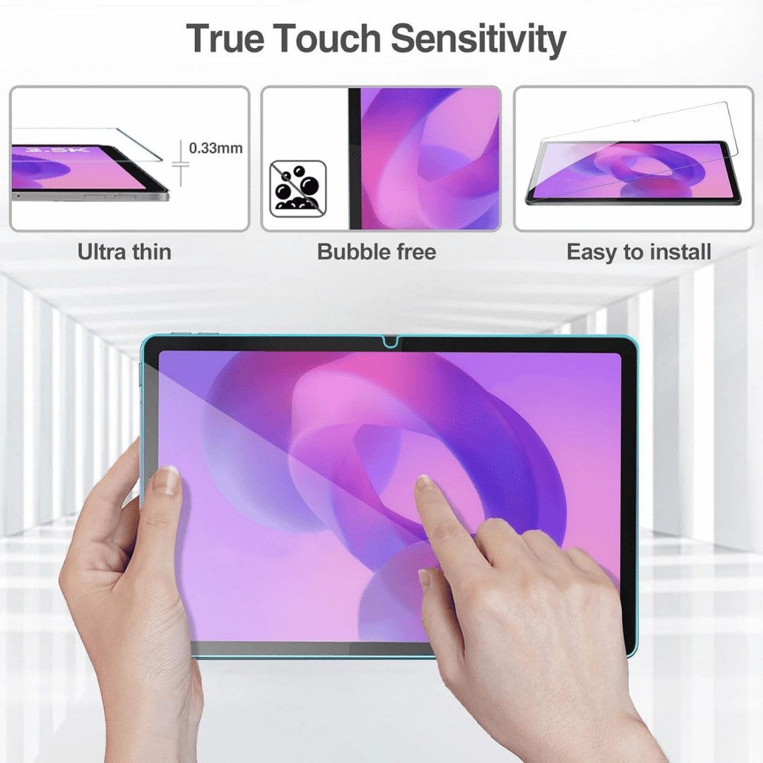 SmartUP Displayschutzglas für Lenovo Idea Tab 11" Display Panzerfolie Hartglas Full Screen 9H für Lenovo Idea Tab – Bild 3 von 5