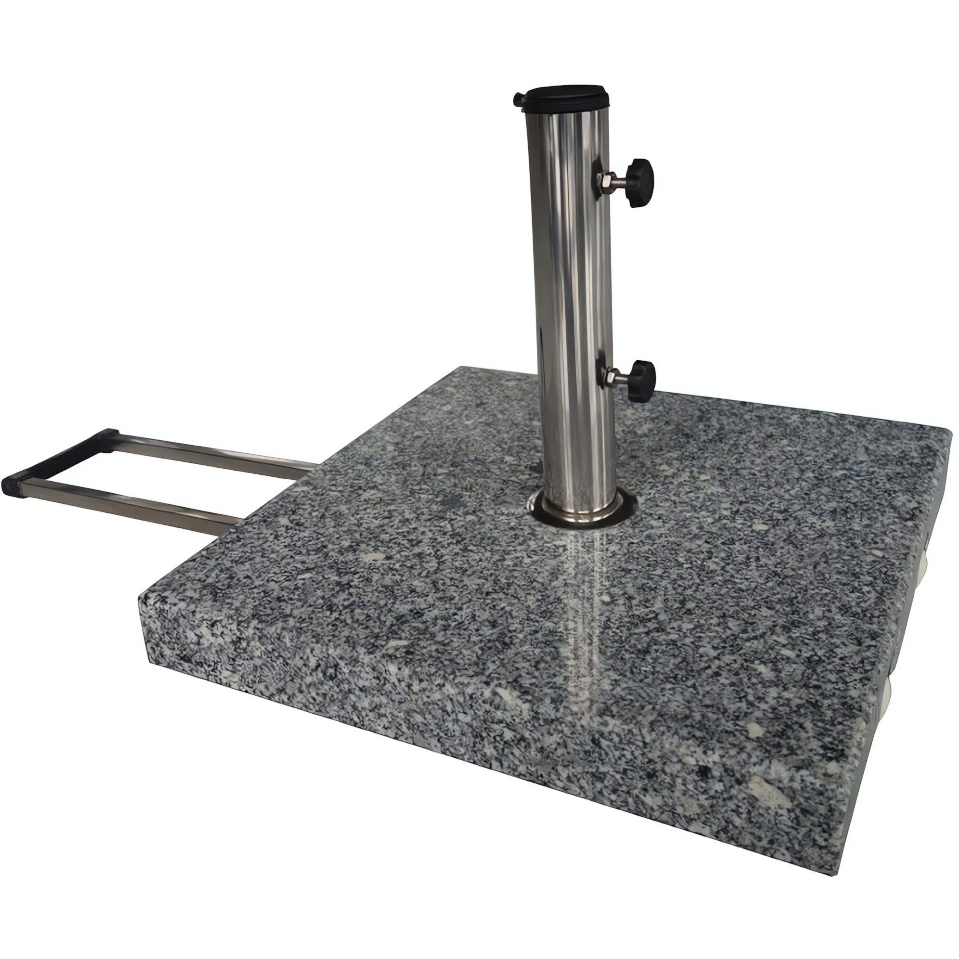 KETTLER Schirmständer EASY STAND Schirmständer Granit 40 kg eckig