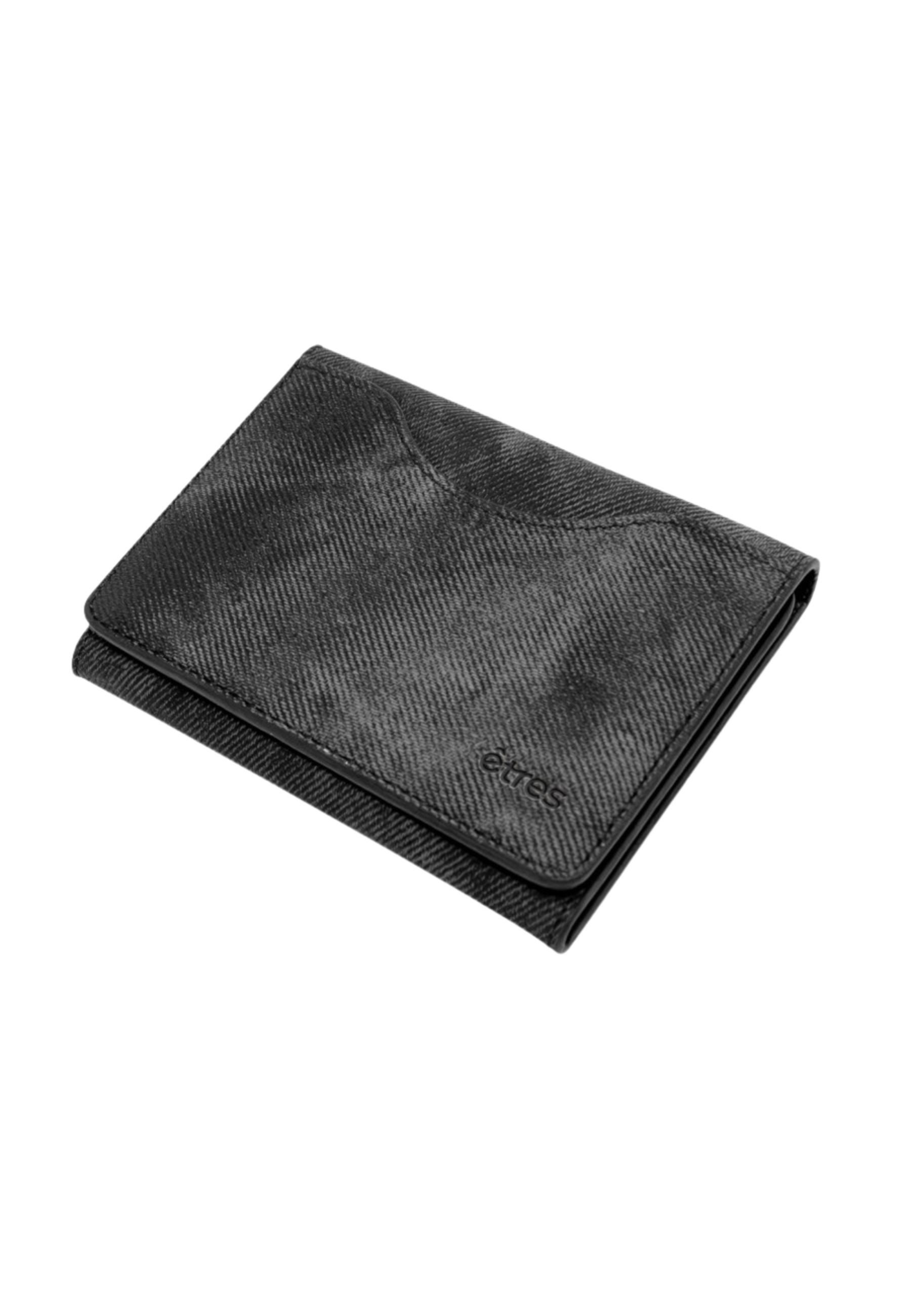 Techmade Mini Geldbörse Etres Smart Wallet – Klassisch • Jeans-Stil (Set)
