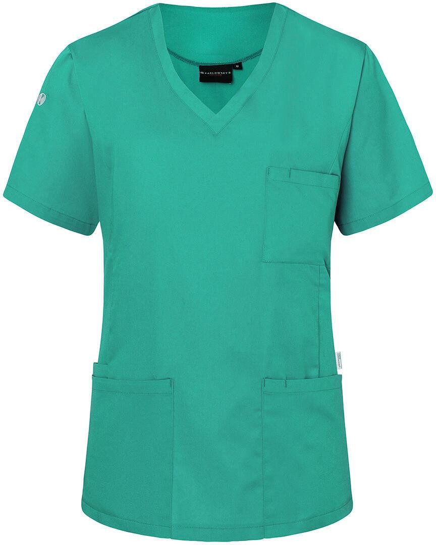 Karlowsky Fashion Arztkittel Ladies Slip-on Tunic Essential Short Sl. - Schlupfhemd