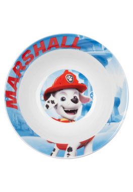 United Labels® Frühstücks-Geschirrset Paw Patrol Frühstücksset für Kinder - Geschirr Set 3-tlg, Porzellan