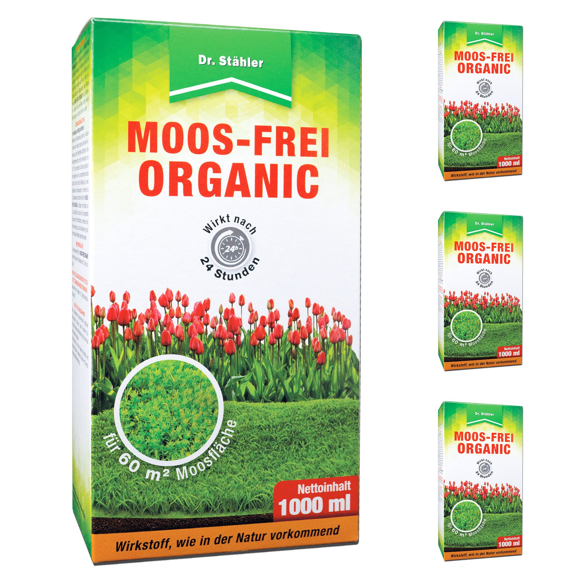 Unkrautbekämpfungsmittel Moos-Frei Organic: Hochwirksamer Moosentferner