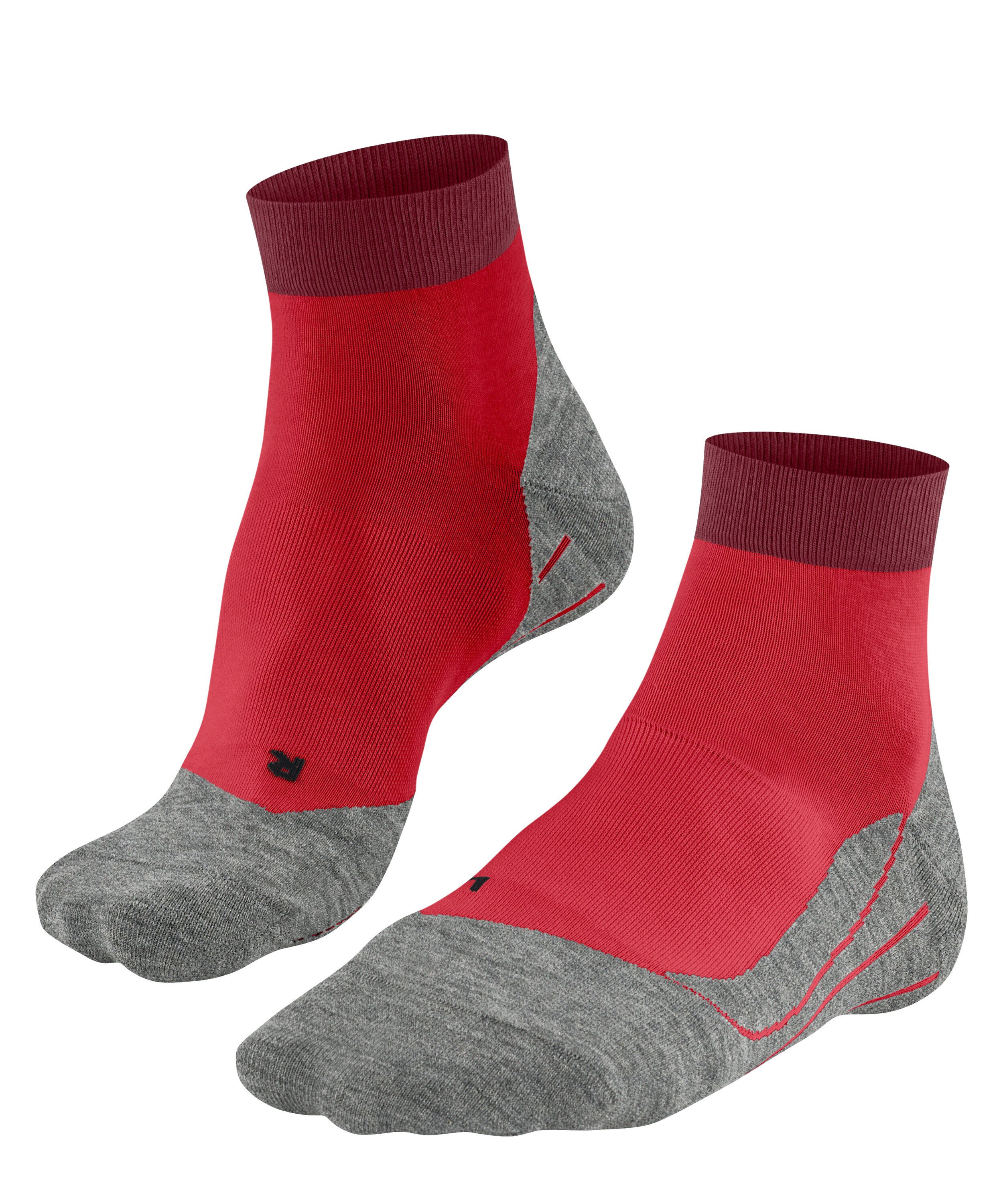 FALKE RU4 Endurance Short Kurzsocken (1-Paar) leichte Laufsocke mit mittlerer Polsterung