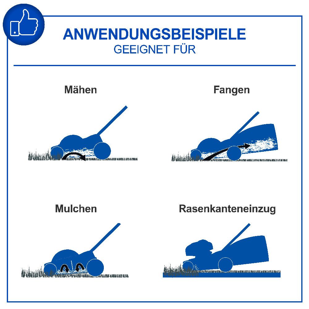 Scheppach Akkurasenmäher Akku-Rasenmäher BC-MP380-X - SET günstig online kaufen