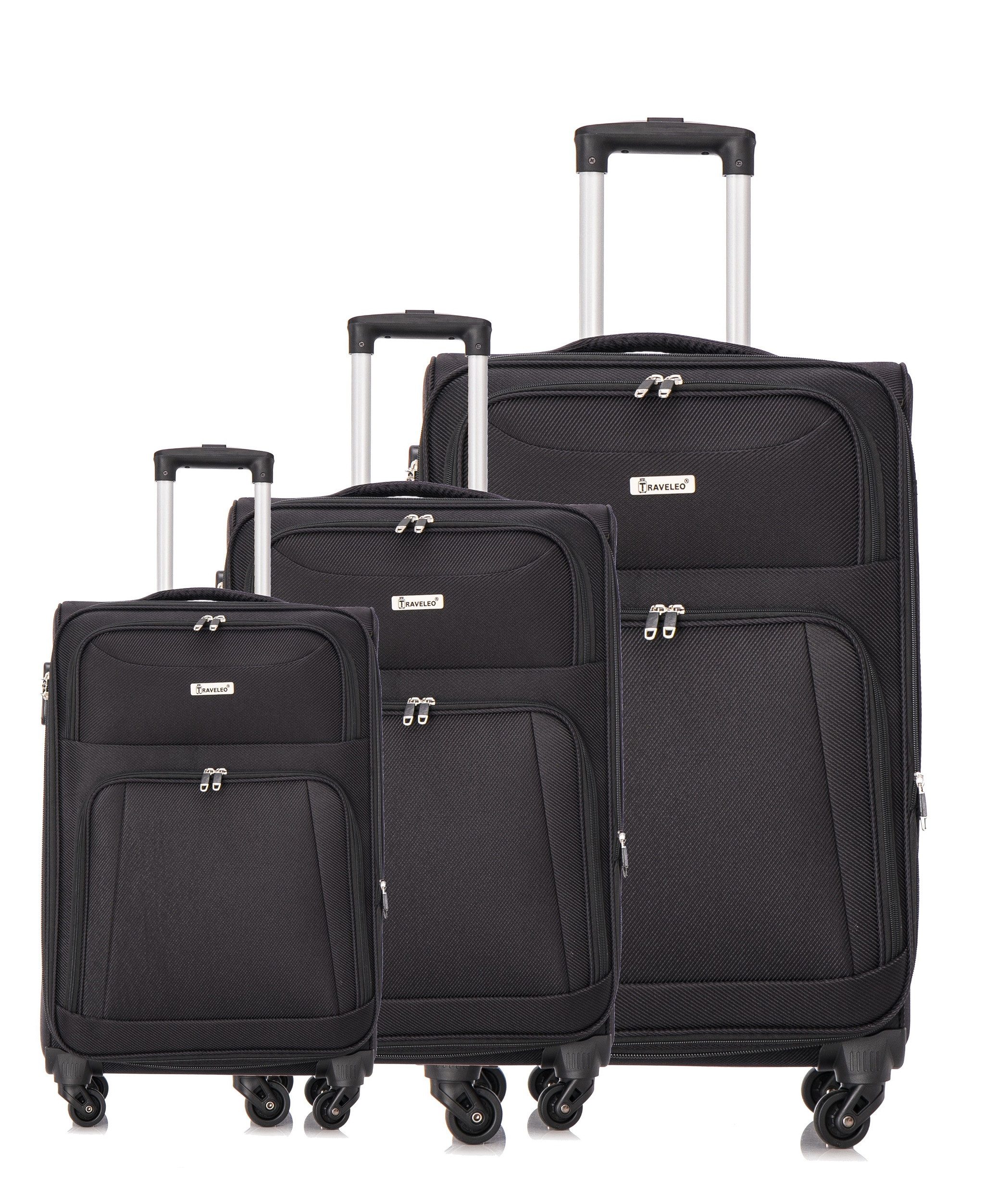 Cheffinger Kofferset - Hochwertiges 3er Kofferset aus Stoff Erweiterbar und günstig online kaufen