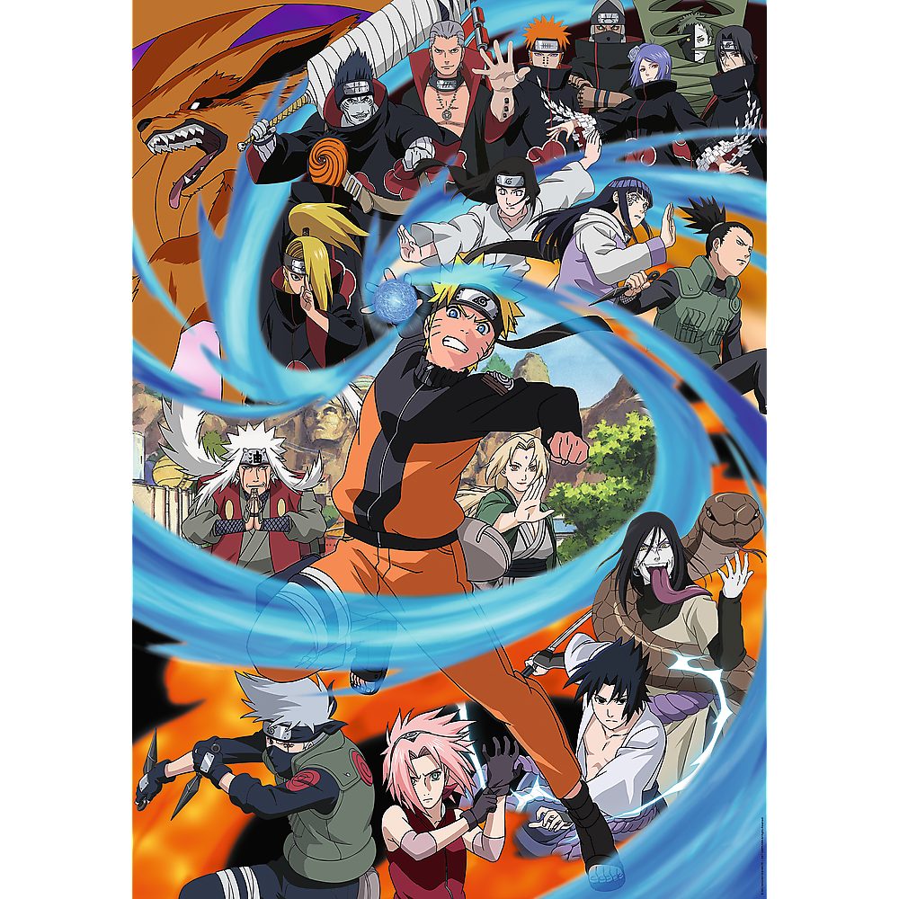 Trefl Puzzle Trefl, Naruto, 1000 Teile Premium Plus Puzzle, 1000 Puzzleteil günstig online kaufen