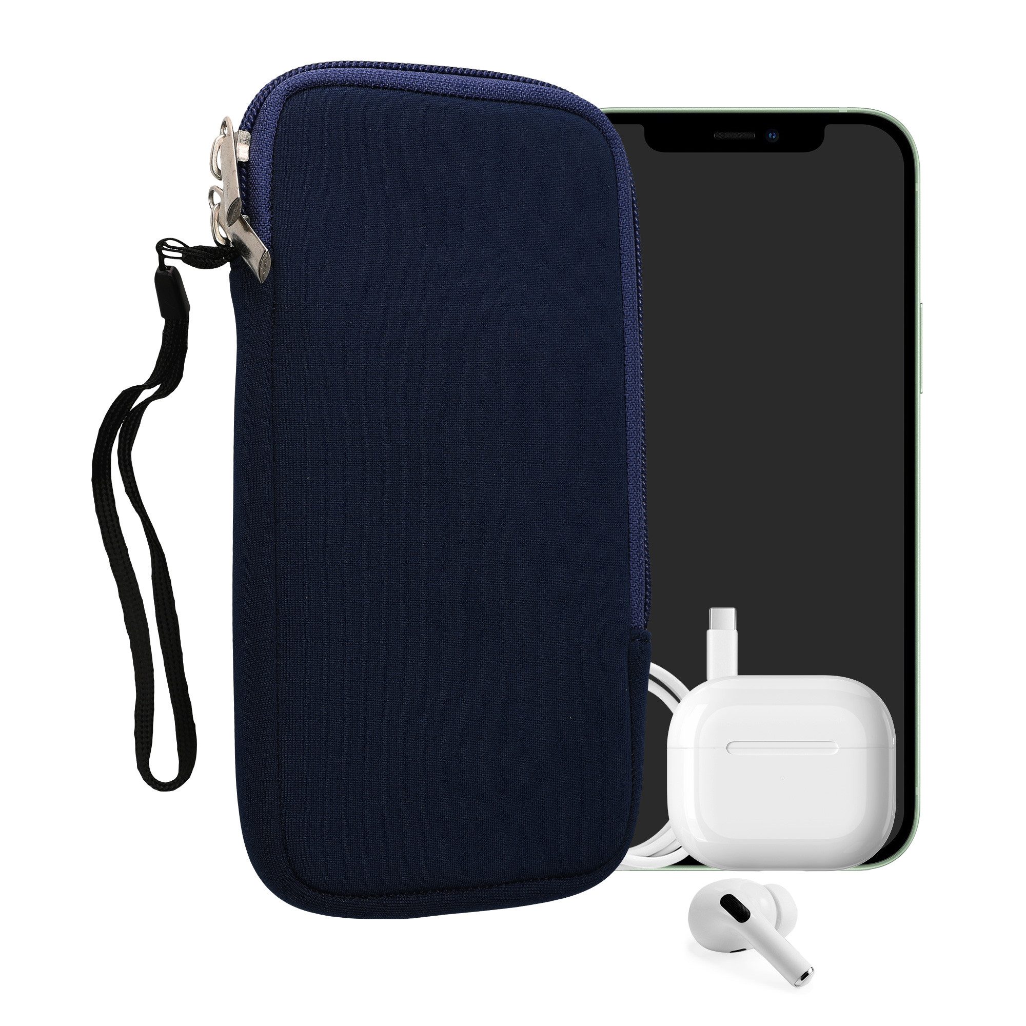 kwmobile Handytasche Handytasche für Smartphones XXL - 7" (1-tlg), Neopren Handy Hülle - Handy Tasche Sleeve Pouch